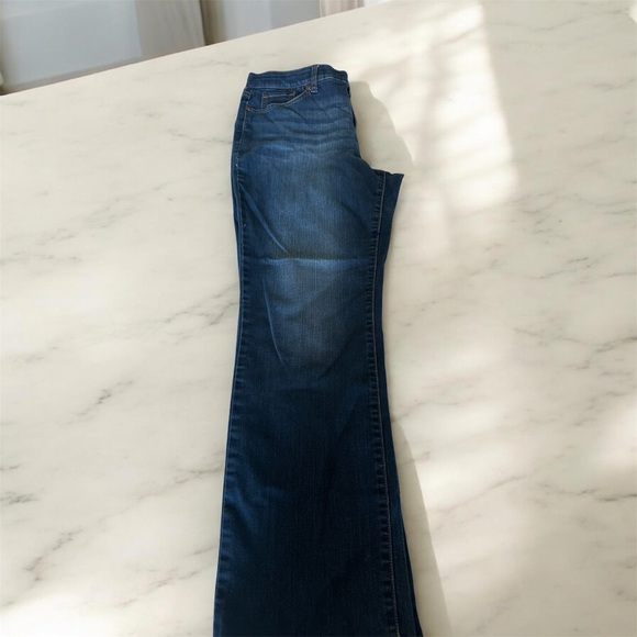 Kim Rogers Women's Straight Leg Blue Jeans - Picture 2 of 7